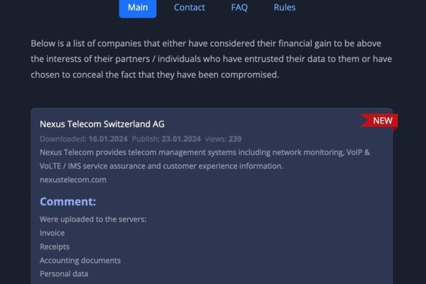 nexus darknet site